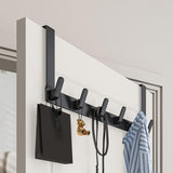 Maxbell Over door Coat Rack Scratch Resistance Anti Slip for Bedroom Office Wall