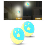 Maxbell 2Pcs Plug evening wall Mounted Environmental Friendly for Kitchen Yellow