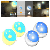 Maxbell 2Pcs Plug evening wall Mounted Environmental Friendly for Kitchen Yellow