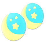 Maxbell 2Pcs Plug evening wall Mounted Environmental Friendly for Kitchen Yellow