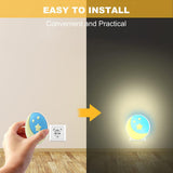 Maxbell 2Pcs Plug evening wall Mounted Environmental Friendly for Kitchen Yellow