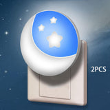 Maxbell 2Pcs Plug evening wall Mounted Environmental Friendly for Kitchen White