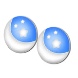 Maxbell 2Pcs Plug evening wall Mounted Environmental Friendly for Kitchen White