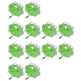 Maxbell 12 Pieces Umbrella Shape Creative Candy Boxes for Halloween Party Favors Green