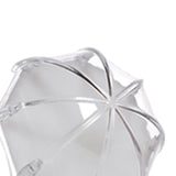 Maxbell 12 Pieces Umbrella Shape Creative Candy Boxes for Halloween Party Favors White