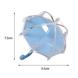 Maxbell 12 Pieces Umbrella Shape Creative Candy Boxes for Halloween Party Favors Blue