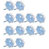 Maxbell 12 Pieces Umbrella Shape Creative Candy Boxes for Halloween Party Favors Blue