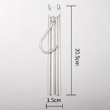Maxbell Collapsible Clothing Hanger Wardrobe Organizer Portable for Home Balcony Siliver