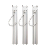 Maxbell Collapsible Clothing Hanger Wardrobe Organizer Portable for Home Balcony Siliver
