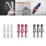 Maxbell Collapsible Clothing Hanger Wardrobe Organizer Portable for Home Balcony Siliver