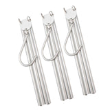 Maxbell Collapsible Clothing Hanger Wardrobe Organizer Portable for Home Balcony Siliver