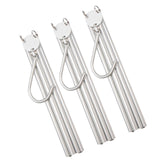 Maxbell Collapsible Clothing Hanger Wardrobe Organizer Portable for Home Balcony Siliver
