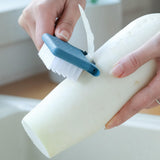 Maxbell Fruit and Vegetable Brush Potato Scrubber for Vegetable Light Blue
