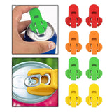 Maxbell 8Pcs Beverage Can Opener Beverage Can Protector for Kitchen Cookouts Home