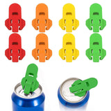 Maxbell 8Pcs Beverage Can Opener Beverage Can Protector for Kitchen Cookouts Home
