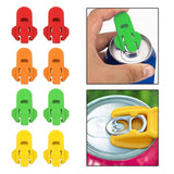 Maxbell 8Pcs Beverage Can Opener Beverage Can Protector for Kitchen Cookouts Home