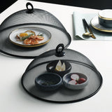 Maxbell 2 Pieces Mesh Iron Food Covers Food Domes Dust Covers Home Kitchen Use
