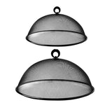 Maxbell 2 Pieces Mesh Iron Food Covers Food Domes Dust Covers Home Kitchen Use