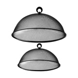 Maxbell 2 Pieces Mesh Iron Food Covers Food Domes Dust Covers Home Kitchen Use