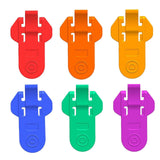 Maxbell Portable Manual Beverage Can Opener for Cookouts Protect Cold Drinks Red