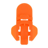 Maxbell Portable Manual Beverage Can Opener for Cookouts Protect Cold Drinks Orange