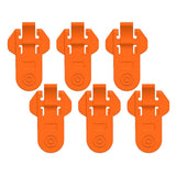 Maxbell Portable Manual Beverage Can Opener for Cookouts Protect Cold Drinks Orange