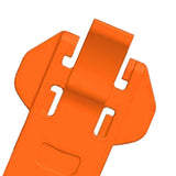 Maxbell Portable Manual Beverage Can Opener for Cookouts Protect Cold Drinks Orange