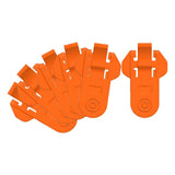 Maxbell Portable Manual Beverage Can Opener for Cookouts Protect Cold Drinks Orange