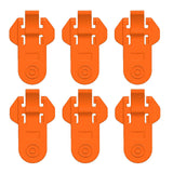 Maxbell Portable Manual Beverage Can Opener for Cookouts Protect Cold Drinks Orange