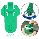 Maxbell Portable Manual Beverage Can Opener for Cookouts Protect Cold Drinks Green