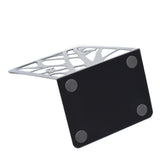 Maxbell 2 Pieces Book Ends Metal Stationery for Bookcase Book Shelves Document