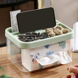 Maxbell Waterproof Tissue Case Detachable Organizer for Dresser Dormitory Restaurant