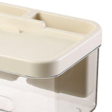 Maxbell Waterproof Tissue Case Detachable Organizer for Dresser Dormitory Restaurant