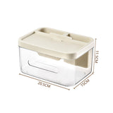Maxbell Waterproof Tissue Case Detachable Organizer for Dresser Dormitory Restaurant