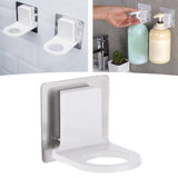 Maxbell Self Adhesive Shampoo Dispenser Bottle Rack for Bathroom Toilet Kitchen