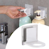 Maxbell Self Adhesive Shampoo Dispenser Bottle Rack for Bathroom Toilet Kitchen