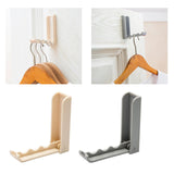Maxbell Foldable Clothes Drying Rack Hanger Wall Mounted for Living Room Entryway Beige