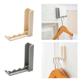 Maxbell Foldable Clothes Drying Rack Hanger Wall Mounted for Living Room Entryway Beige