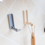 Maxbell Foldable Clothes Drying Rack Hanger Wall Mounted for Living Room Entryway Beige