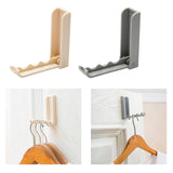 Maxbell Foldable Clothes Drying Rack Hanger Wall Mounted for Living Room Entryway Beige