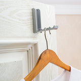 Maxbell Foldable Clothes Drying Rack Hanger Wall Mounted for Living Room Entryway Gray