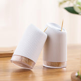 Maxbell Portable Toothpick Holder Box Ornaments Stylish for Home Restaurant Kitchen