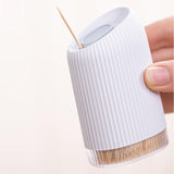 Maxbell Portable Toothpick Holder Box Ornaments Stylish for Home Restaurant Kitchen