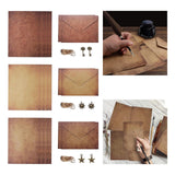 Maxbell Letter Writing Paper and Envelopes Set and Charms for Craft Map Writing