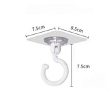 Maxbell Multifunctional Hooks Hanger Towel Holder for Kitchen Living Room Bathroom