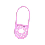 Maxbell Sponge Storage Rack Dish Cloth Bathroom Storage Holder for Sponge Brush pink