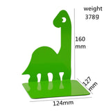 Maxbell 2 Pieces Dinosaur Shape Bookends Stationery Multipurpose for Study Dormitory