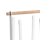 Maxbell Mug Holder Countertop Organizer Portable Multi Purpose Iron for Kitchen White