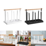 Maxbell Mug Holder Countertop Organizer Portable Multi Purpose Iron for Kitchen White