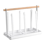 Maxbell Mug Holder Countertop Organizer Portable Multi Purpose Iron for Kitchen White